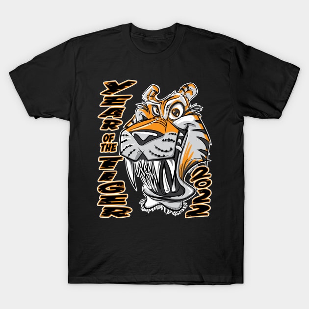 Year of the Tiger 2022 T-Shirt by eShirtLabs